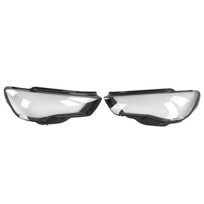Paar Scheinwerferlinsenabdeckung Ersatz PC Transparent Scheinwerferblende Passend für A3 (8V) RS3