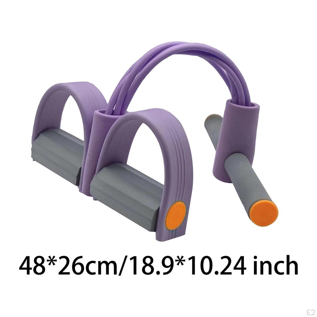Pedal Resistance Band, Elastic Sit Up Pull Rope Multifunctional Tension Puller for