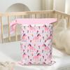 Nordic Dinosaur Baby Room Storage Bag - Waterproof Double Layer Wet/Dry Hanging Bag