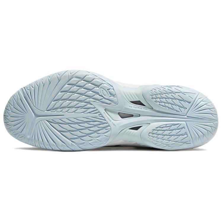 ASICS GELBURST 28 Shock Absorbers Slip Resistant Abrasion Resistant Mid top Basketball Shoes Men's White Silver Sneakers 1063A116-100