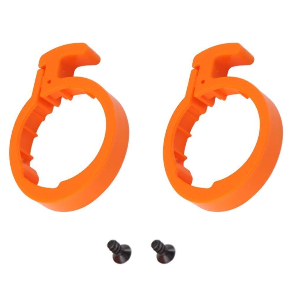 

2 Set Orange Front Round Locking Ring Electric Scooter Limit Ring for Ninebot F30 and F40 Scooter помаранчевий