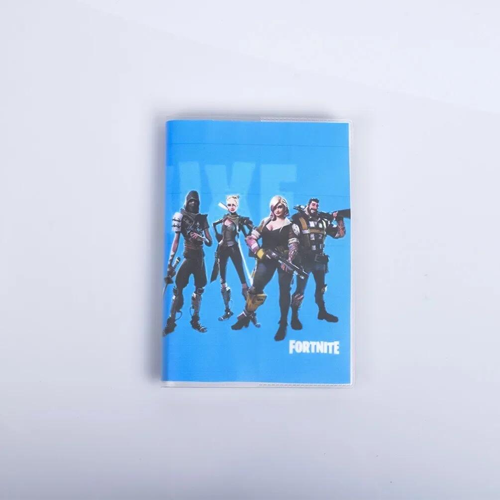 Lovely Fortnite Notebook Anime Notebooks PVC Simple Student Diary Cartoon Theme Writing Journal School Supplies Project
