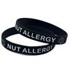 Peanut Allergy Warning Silicone Bracelet