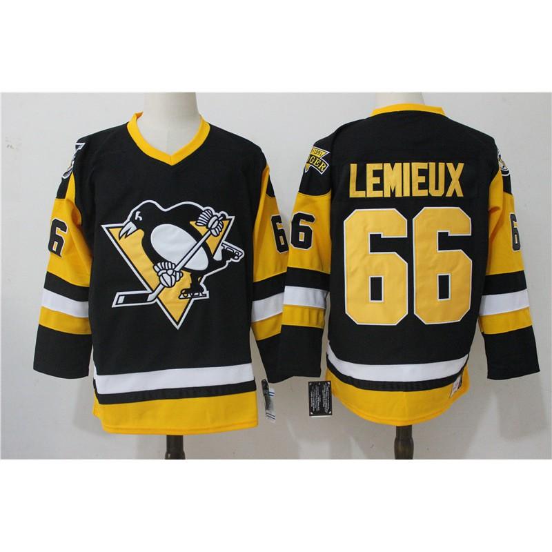 Pittsburgh Penguins NHL Eishockey Trikot für Erwachsene Fanartikel Premium-Mischung Eis-Uniform