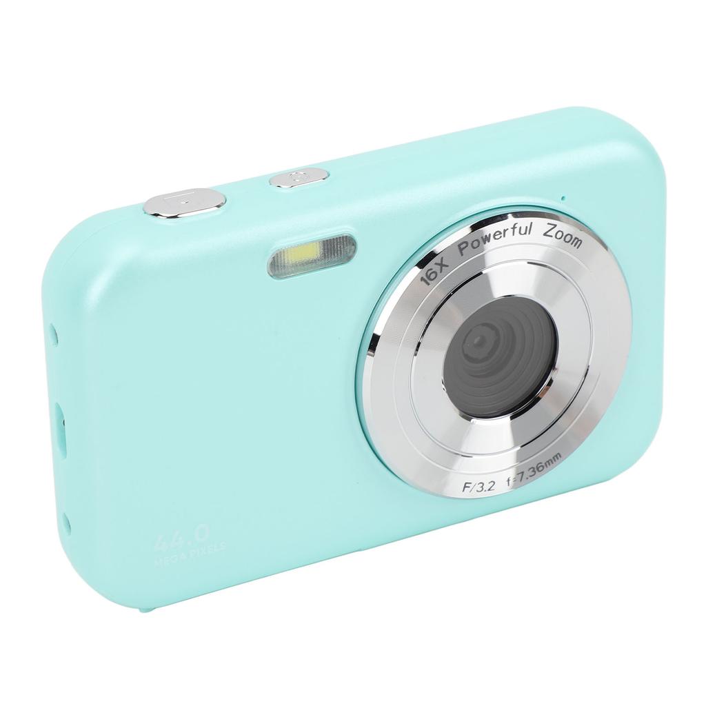 1080P Digital Camera 2.4inch Screen 16X Digital Zoom Portable 44MP Point and Shoot Camera for Teens Students Beginner