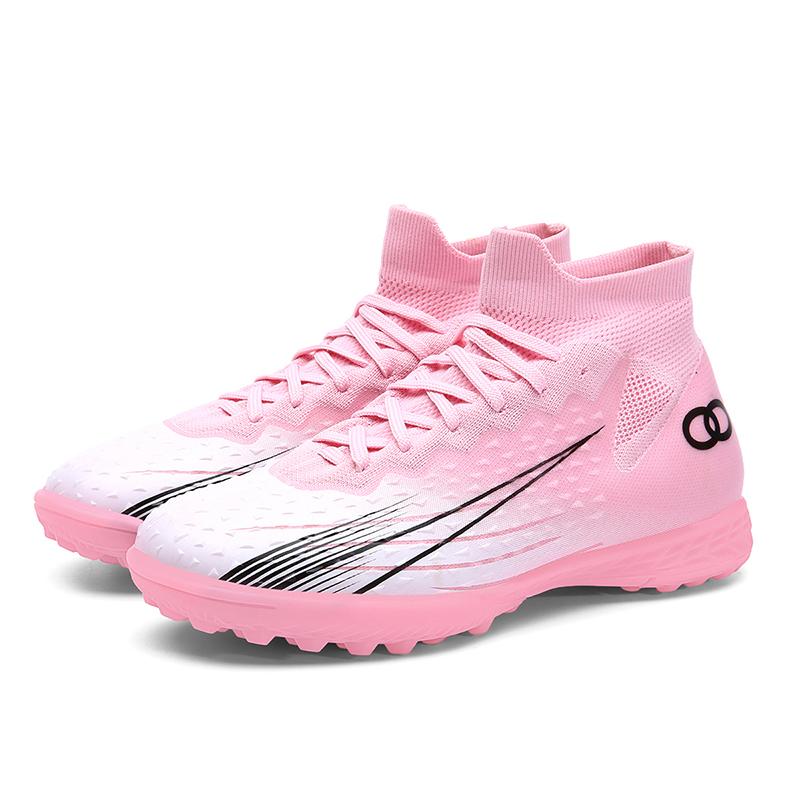 New Men's High Top Soccer Shoes High Quality Professional Training Football Boots Outdoor Grass Durable Soccer Shoes Sneakers