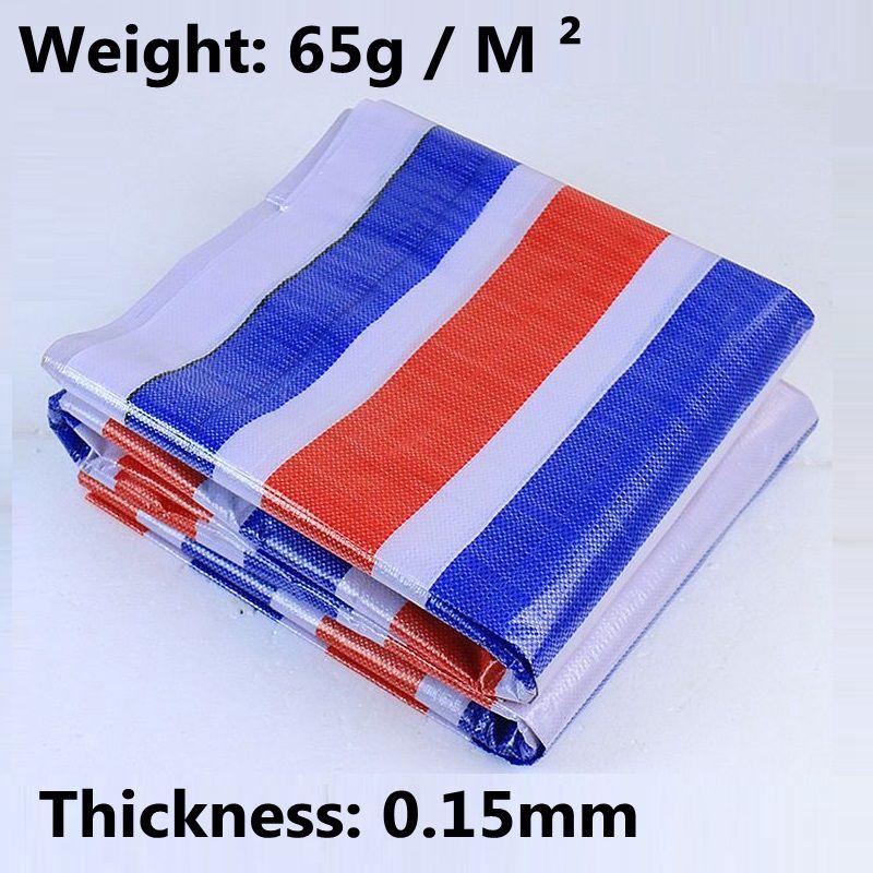 

Three-Colors Rainproof Cloth Balcony Garden Plant Shed Tarpaulin Sun Shade Sail Dust Cover Ground Sheet Camping Waterproof Cloth Custom size