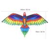 3D Papagei Großer Drachen für Kinder und Erwachsene Einfach zu montieren und zu fliegen Drachen für Familien-Outdoor-Spiele und Aktivitäten