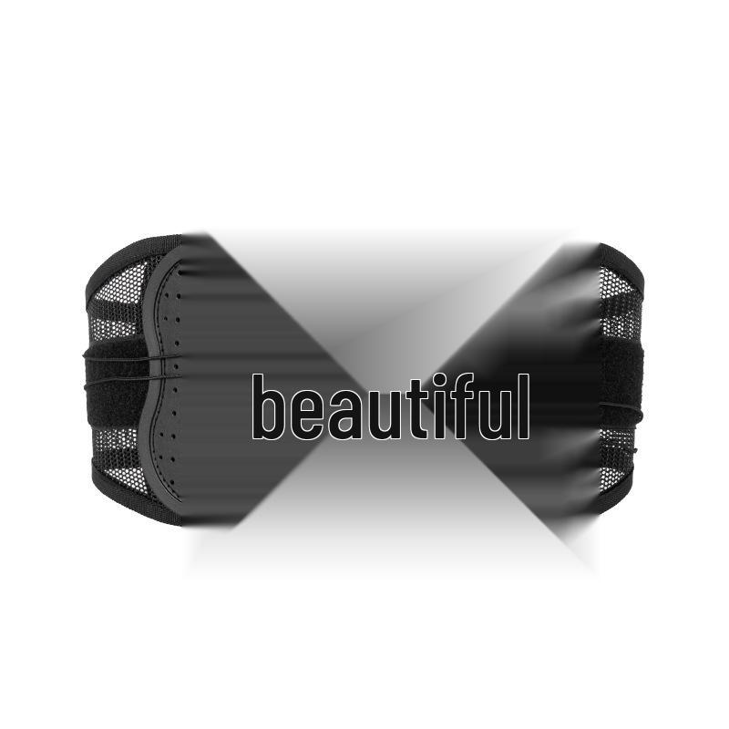 Breathable Lumbar Support Belt with Double Pull Rope for Herniated Discs