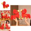 Chinese Zodiac Pony Plush Toy With Pp Cotton Fill For Chinese New Year Gift