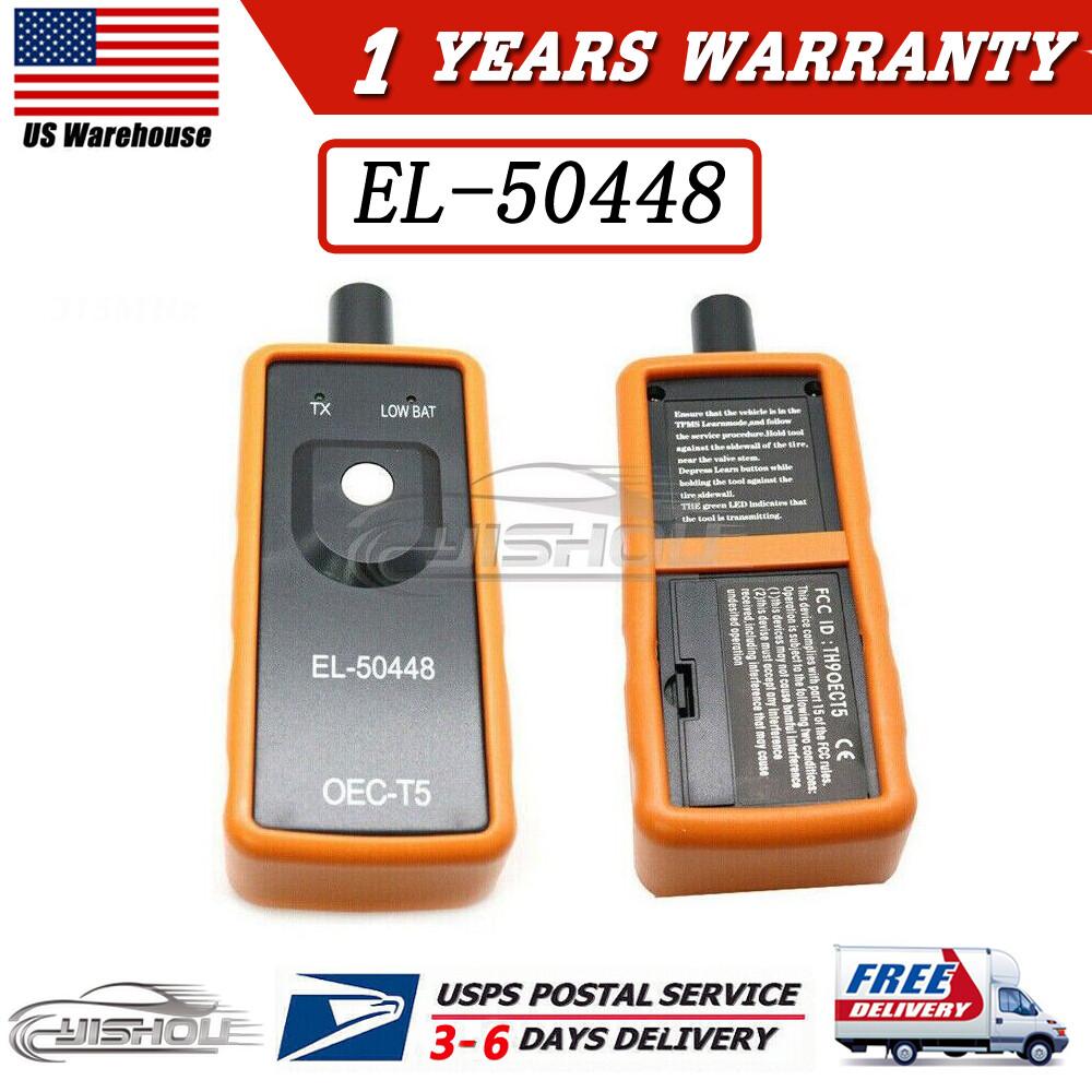 

EL-50448 TPMS Relearn Инструмент сброса для автомобиля Датчик контроля давления в шинах Для GM OEC-T5
