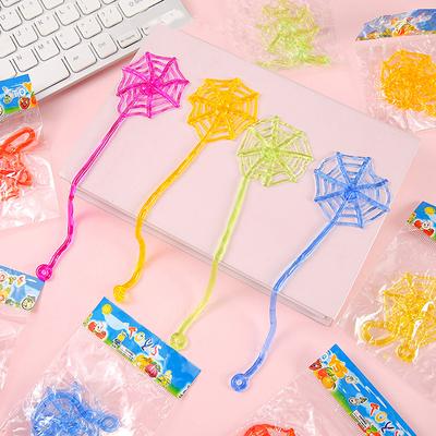 10/20Pcs Stretchable Sticky Hands Toys Fun Spider Web Sticky Wall Climbing Climber Toy Kid Prizes Goodie Bag Filler Party Favors