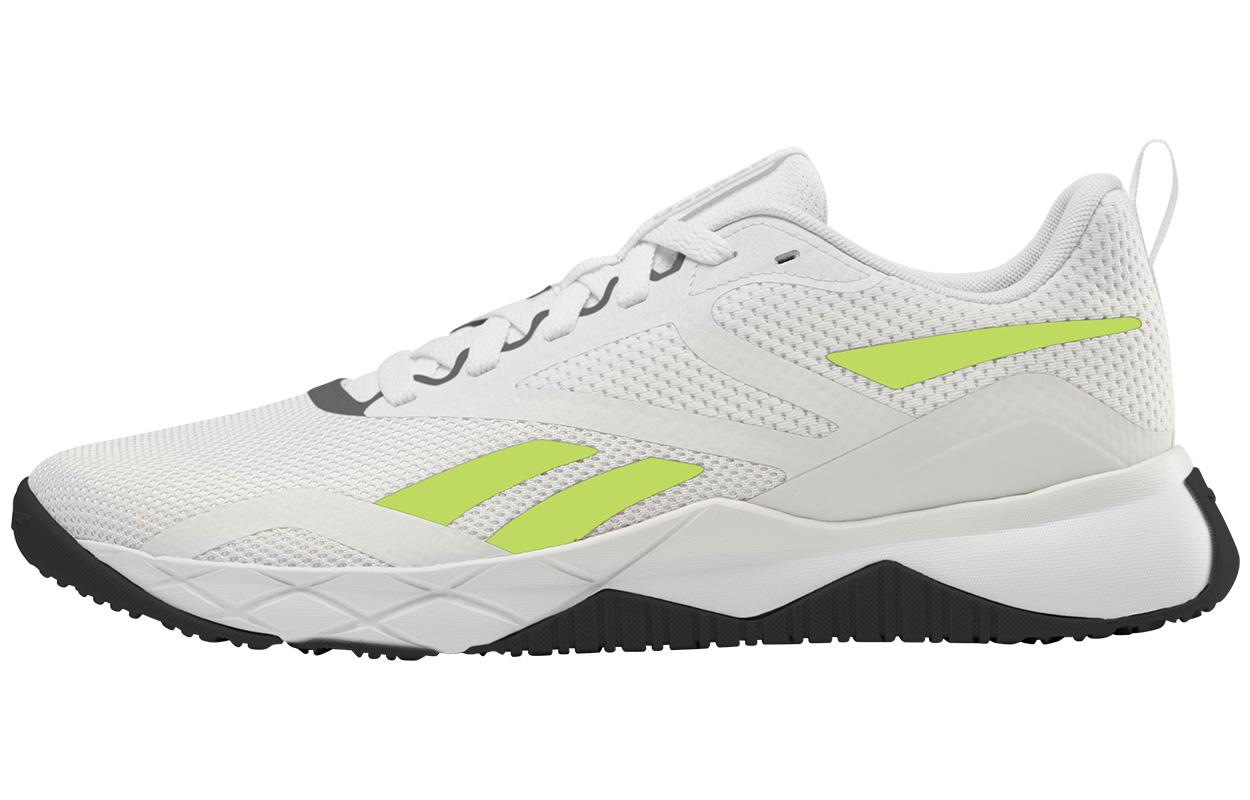 Reebok Износостойкие, Легкие и Дышащие Низкие Тренировочные Кроссовки Мужские Белые 100205415 40
