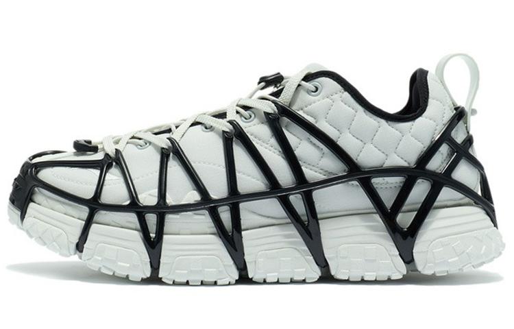 Li Ning Mix Ace Trendy Low top Casual Shoes Men s Frost White Black ARYR013-5 41