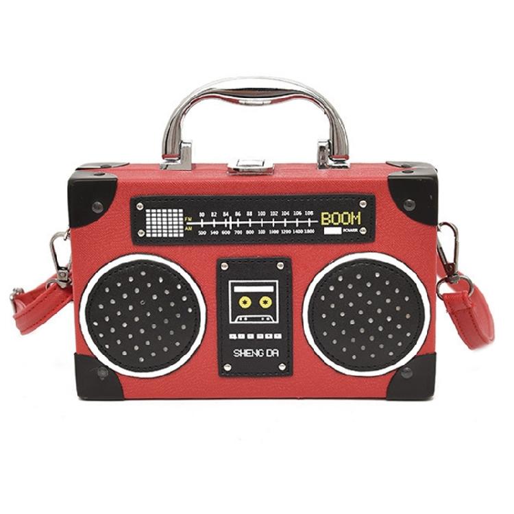 Radio Shaped Crossbody Bag for Women Shoulder Bag Handbag Evening Clutches Purse