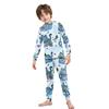 Prints Family Matching Long Sleeve Tops+Pants Set Family Matching Sets