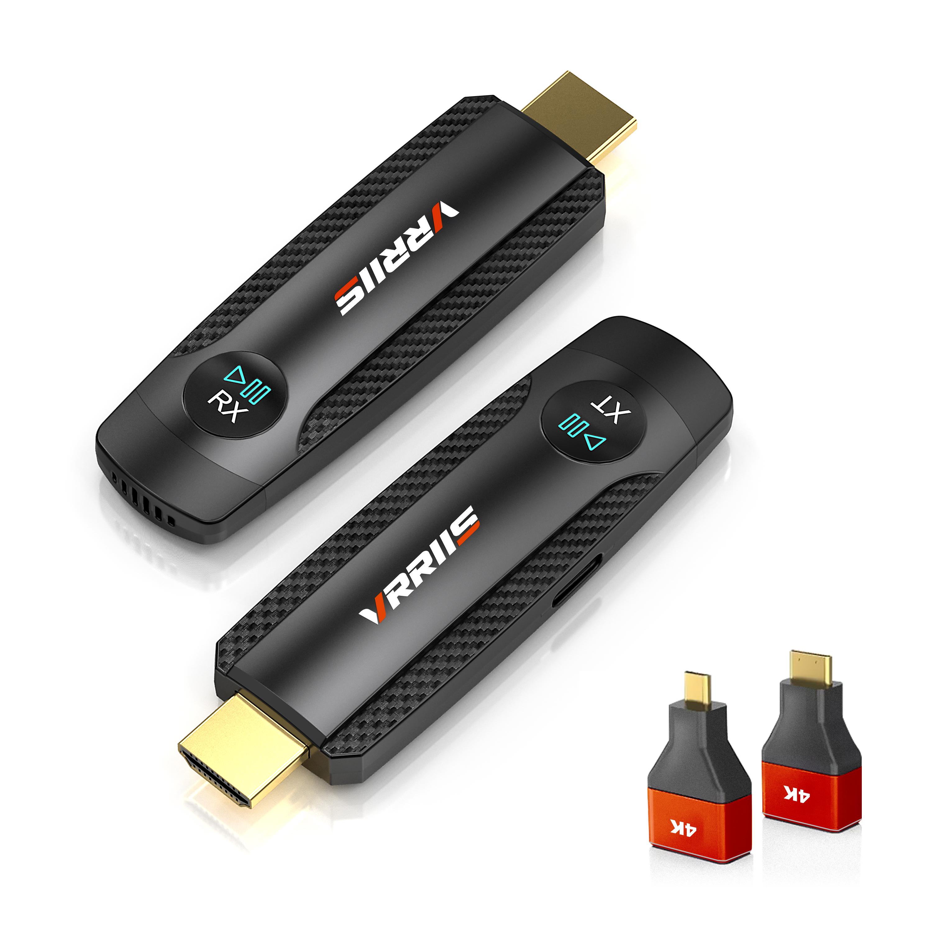 

VRRIIS 094 Бездротовий HDMI подовжувач 1080P 100м Передавач Приймач HD відео As Shown A