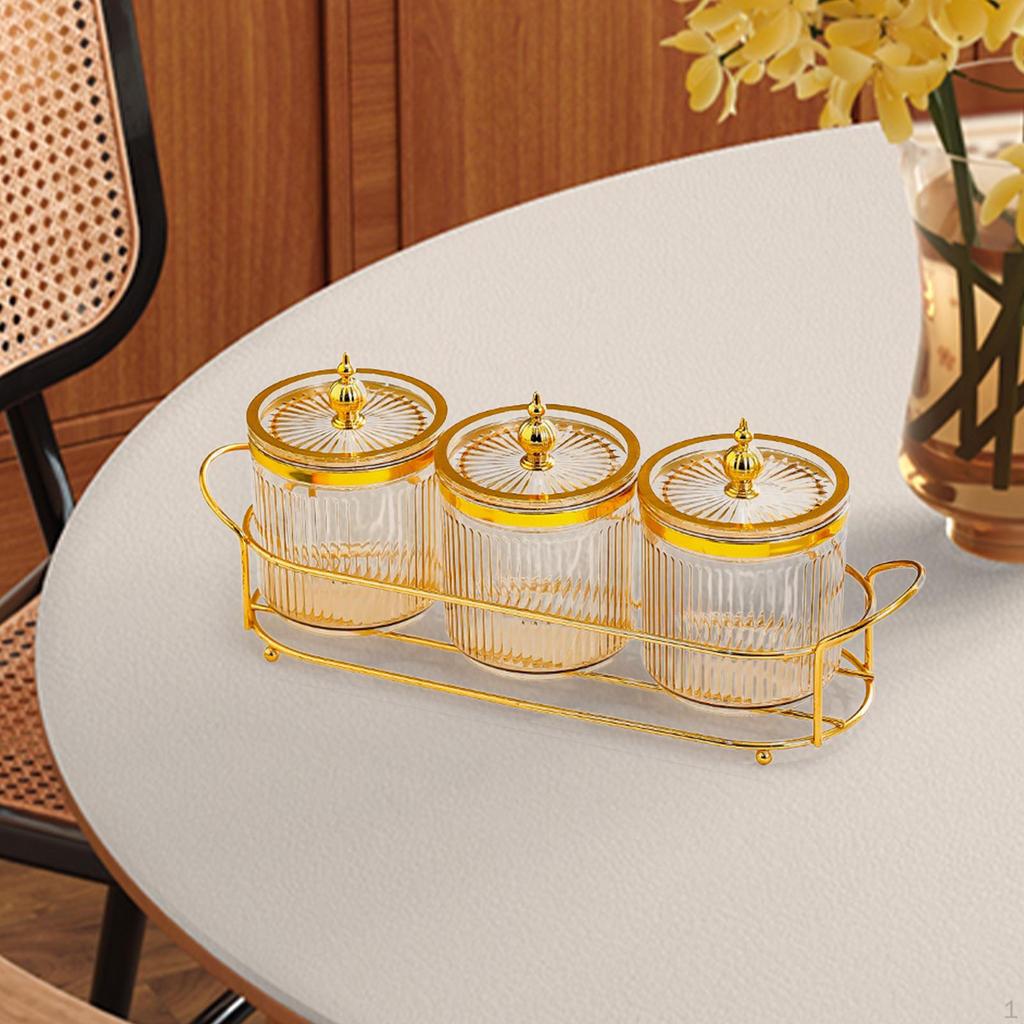 Dry Fruit Tray with Lid Appetizer Serving Plate Food Storage Container Snacks Dish Divided Nut Bowl