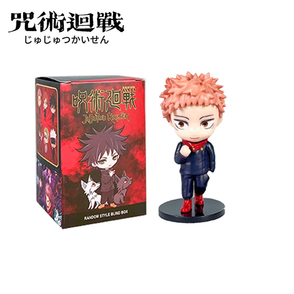 6 styles Jujutsu Kaisen Satoru Gojo Yuji Collection Anime Figure Blind box Creative Statue Figure Surprise Gift Box Premium Quality