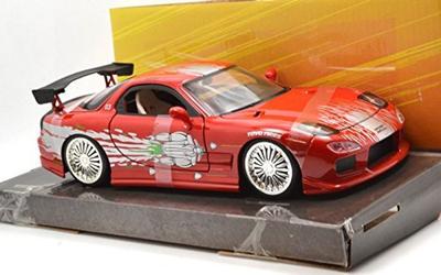 Jada TOYS ESCALA 124 “VELOZES E FURIOSOS” “MAZDA RX-7 DO DOM”