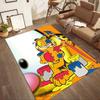 Garfield On Stage Square rugs are a great choice for living rooms, bedrooms, home décor, and as gifts
