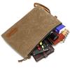 Versatile Retro Batik Canvas Men'S Clutch Bag, Light Storage Certificate, Soft Bread Four Colors Optional