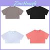 Casual Cotton T Shirt For Women With Breathable Fit For Summer Streetwear