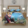 N-Naruto U-Uzumaki N-Naruto Anime Duvet Cover Bedding Set 3pcs Microfiber Boys Girls Bedroom Decor EU 135x200 155x220 200x200, US UK AU Sizes