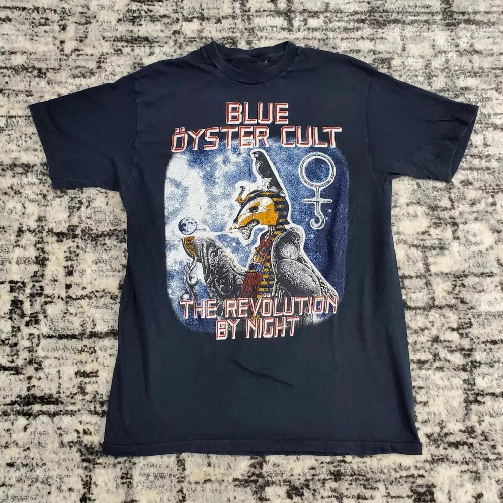 Blue Oyster Cult The Revolution By Night Adult Cotton Unisex T-Shirt S-5XL Unisex T-Shirt L