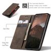 For Oppo Reno12 F 5G Case CASEME 013 Series Card Holder Stand Leather Phone Cover