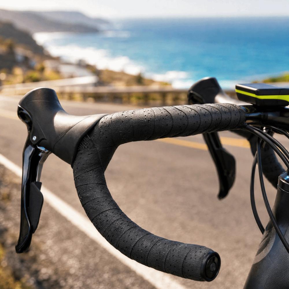 2pcs Anti Slip Bike Handlebar Tape Silicone + EVA Bike Handlebar Wrap  Cycling Grip Improvement