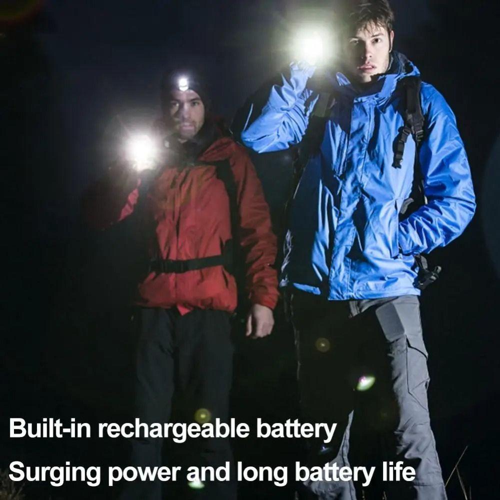 Lightweight Design Keychain Lamp High-Brightness COB USB Charging Flashlight  Daily Travel