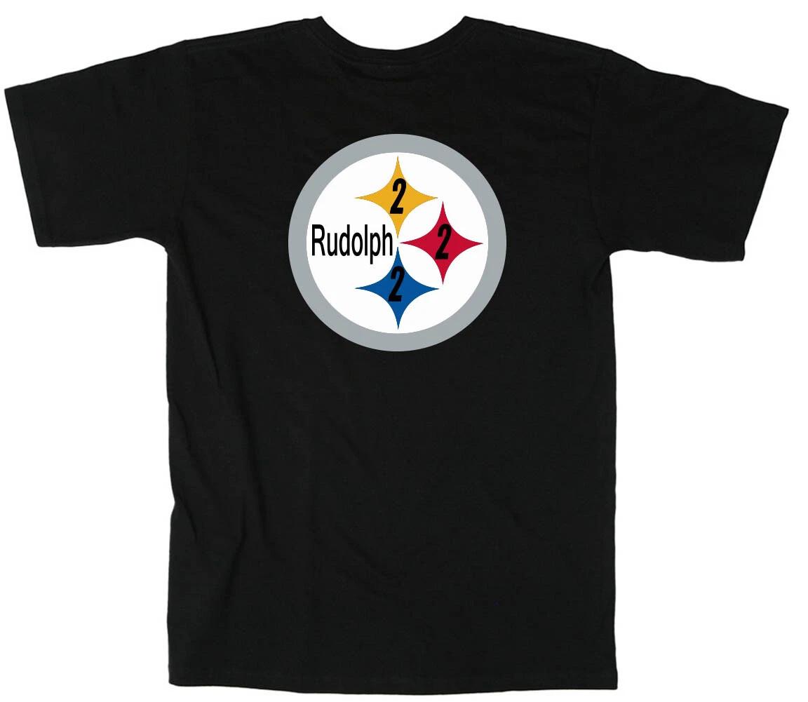 Mason Rudolph Pittsburgh Steelers Logo T-Shirt M