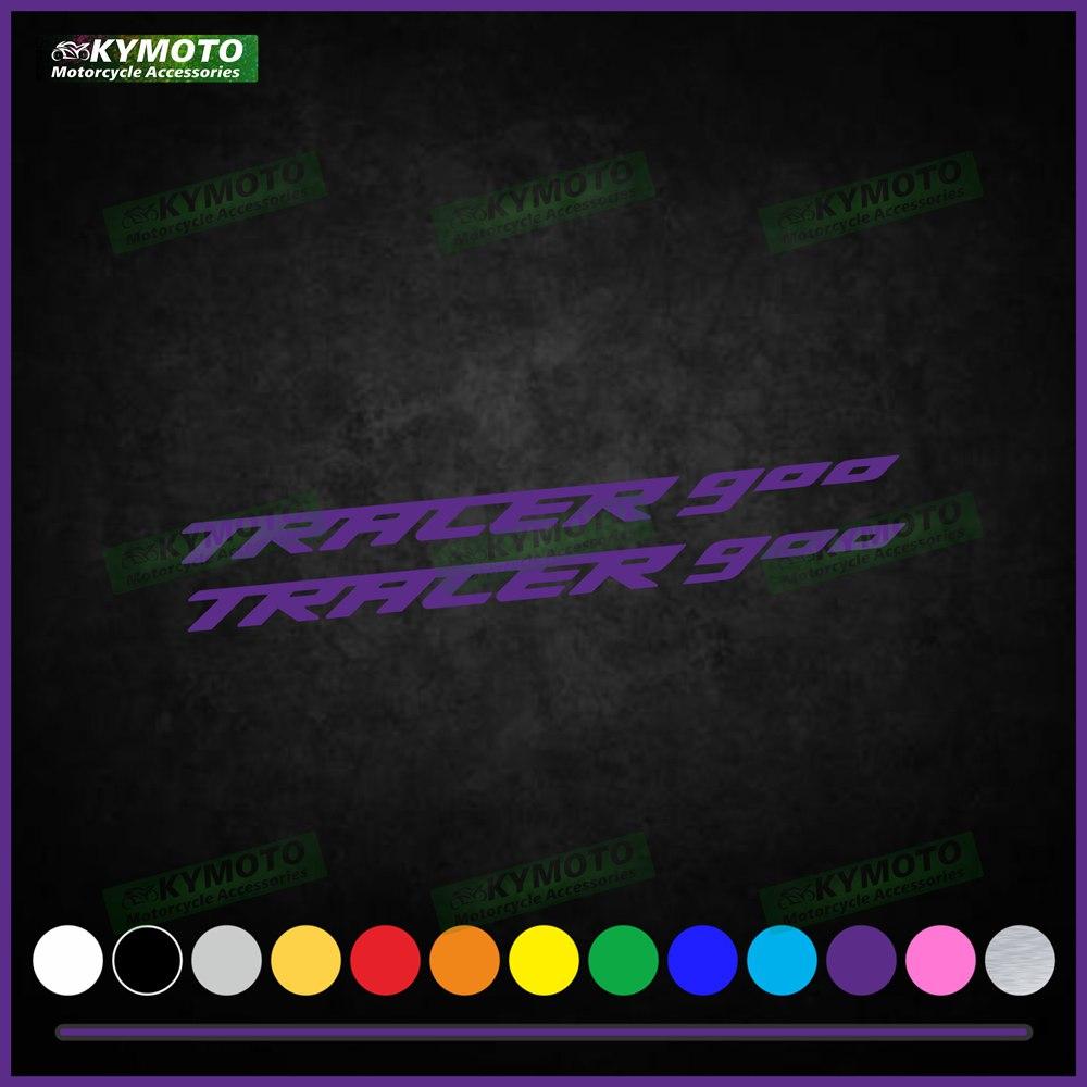 For YZF TRACER900 TRACER 900 motorcycle accessories decals racing fairing helmet fuel tank engine logo reflective sticker