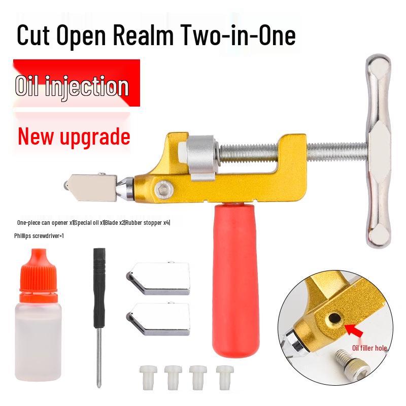 Portable Diamond Glass and Tile Cutter for Home Use