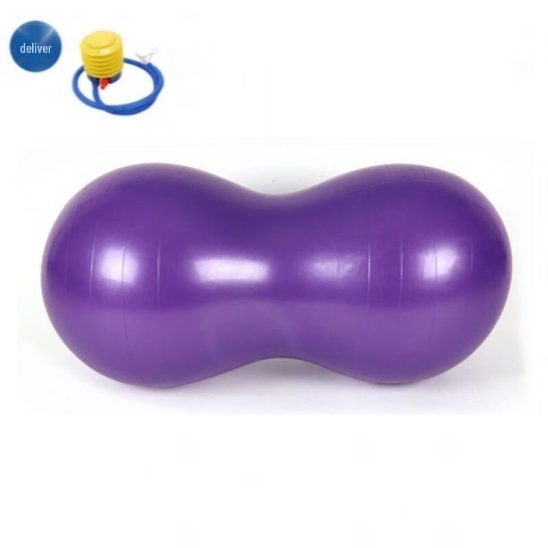 WEZHO Inflatable Anti-burst Peanut Fitness Ball