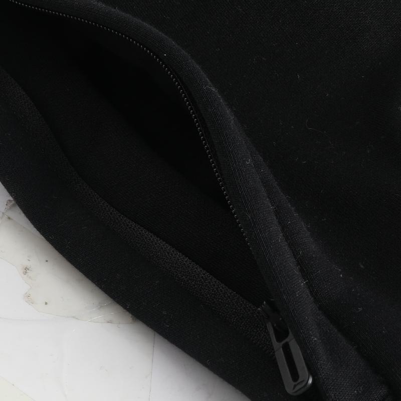 Li Ning Badminton Series Comfortable Fleece Warm Cotton Polyester Knitted Sports Pants Unisex bottoms YZMB13-2