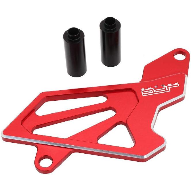 Motorcycle Front Sprocket Guard CNC Sprocket Cover Protector for CRF250L/M 2012-2020, CRF250RALLY 2017-2020 Dirt Bike, RED
