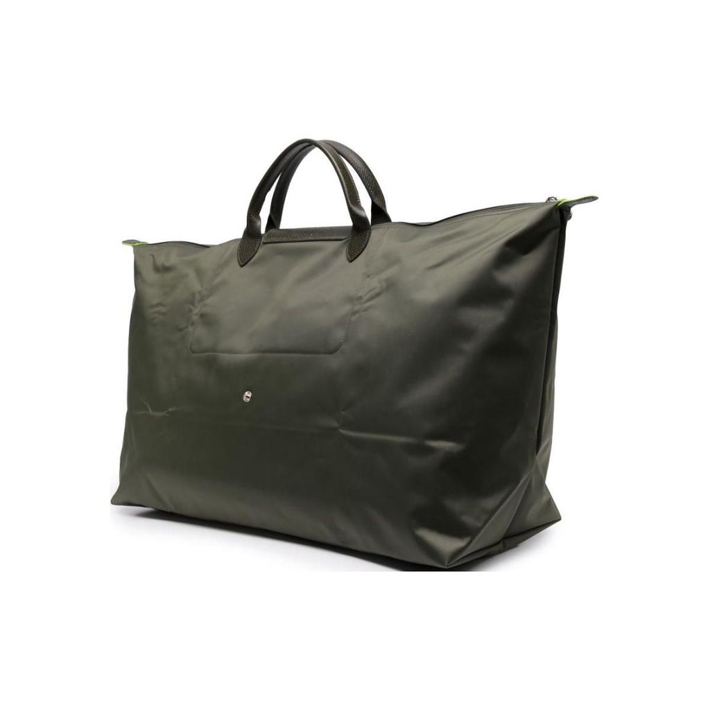 Longchamp Le Pliage Green Zipper Leather Travel Bag Men bags 1625919479
