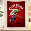 Vintage Film Scott Pilgrim VS The World Buntes Wandbehang Wandbehang Tarot Hippie Wandteppiche Schlafsaal Wandkunst Dekor