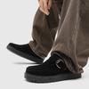 2025 Autumn New Thick-soled Loafu Kangaroo Shoes Men's One-pedal Flat-soled Muffin Bottom Belt Buckle Lazy Single Shoes