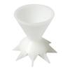 Coppa per Pouring 7 Tazze Divise a Imbuto per Pittura Acrilica Modello a Fiore Coppa per Pouring per Fluid Art Accessori Fai da Te per Pittura Floreale