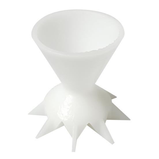 

Чашка для заливки краской 7 воронок разделенная чашка для акриловой краски узор цветы чашка для заливки для жидкого искусства DIY аксессуары для рисования цветов белый