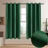 Grommet Blackout Curtains for Bedroom and Living Room - 2 Panels Set Thermal Insulated Room Darkening Curtains
