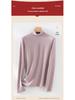 Women's Modal Cashmere Silk Thermal Turtleneck Long-Sleeve Top for Autumn & Winter