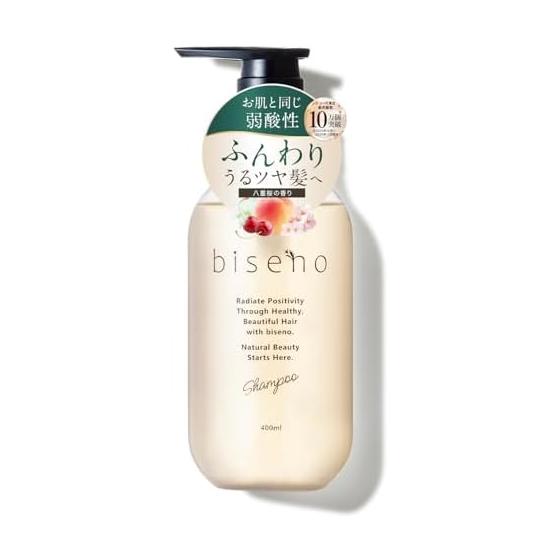 [Amino acid shampoo, non-silicon] biseno Fermented scalp shampoo, dense foam, organic certified ingredients, scalp care, soft finish, double cherry