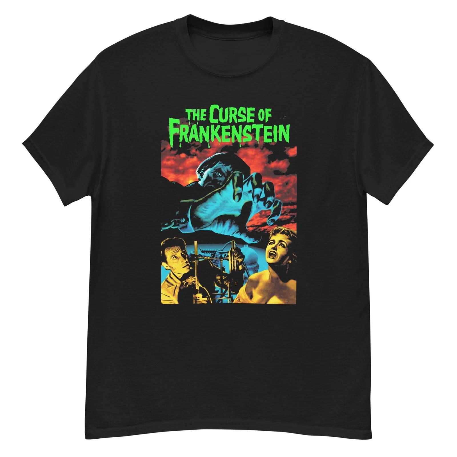 The Curse of Frankenstein cult Hammer horror film fan art t-shirt M