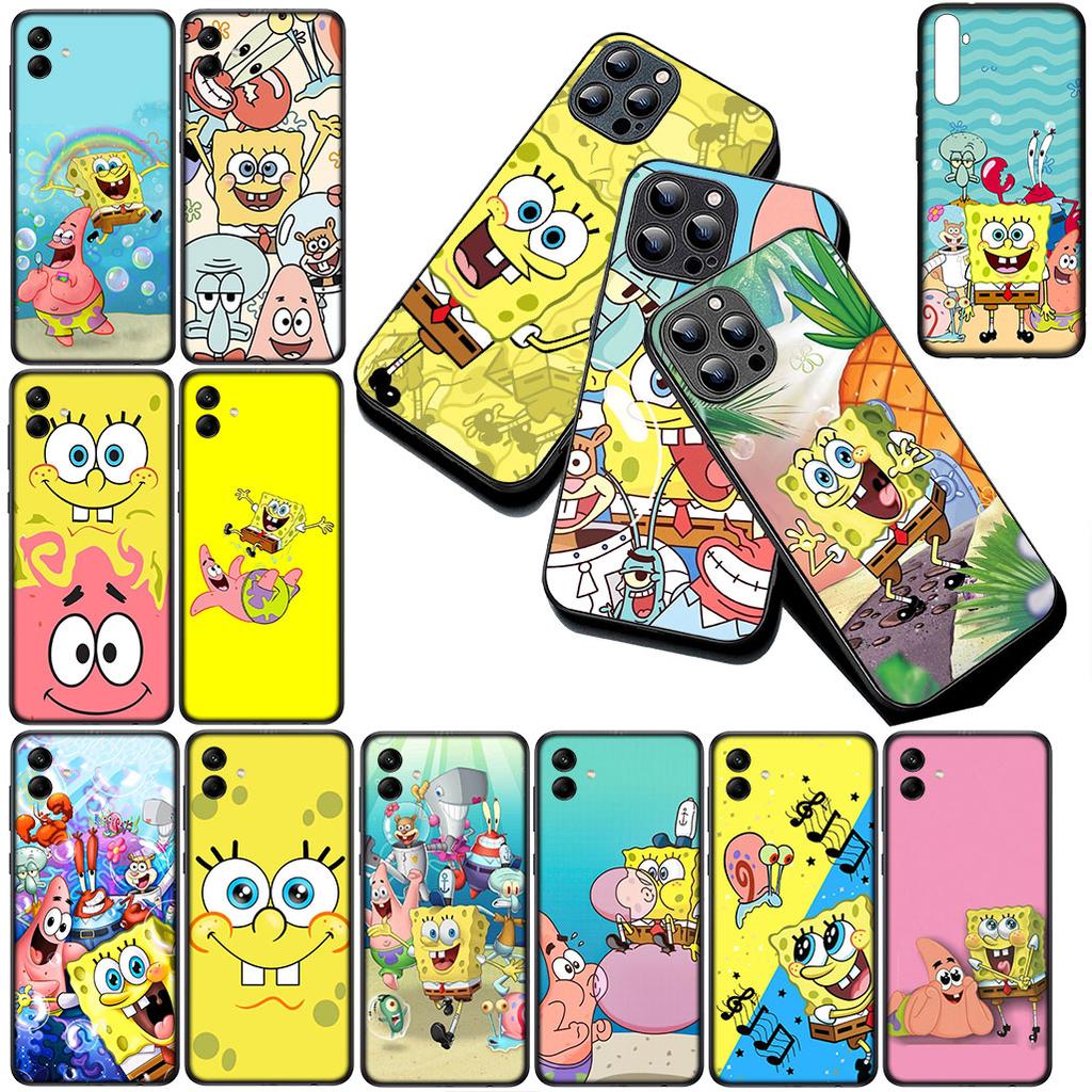 Cover for Huawei P30 P20 Mate 20 Pro Lite Y7 Y6P Y7A 2019 Nova 5T 3I Casing Phone Case S-SquarePants-Lovely S-SpongeBobs-Anime