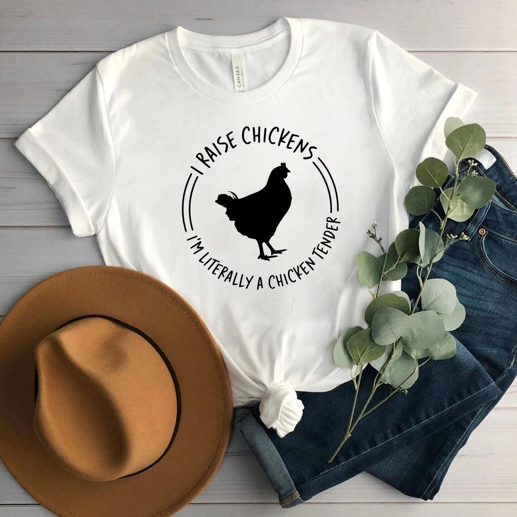 Funny Chicken Shirt Chicken Girl Shirt Chicken Mom Shirt Farm Girl Shirt Farm Family ShirtChicken Tee Farmer Dad Shirt