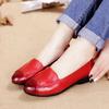 Premium Quality Springtime Fall Women Flats Stylish Genuine Leather Flat Shoes Woman Soft Daily Loafer Shoes Women Shoes